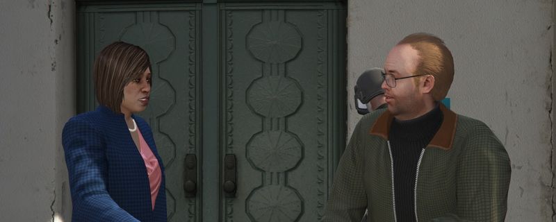GTAOL佩岛劫案任务界面展示，界面中显示不同目标选项