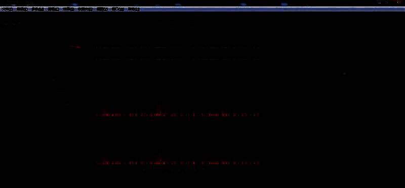音频文件被拖入时间轴编辑区，界面显示波形图，准备进行音效调整