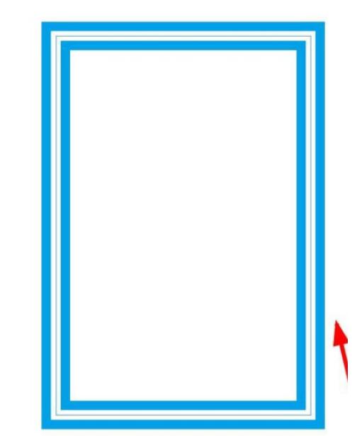 InDesign应用虚线描边效果展示