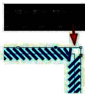 InDesign使用斜线描边样式效果展示