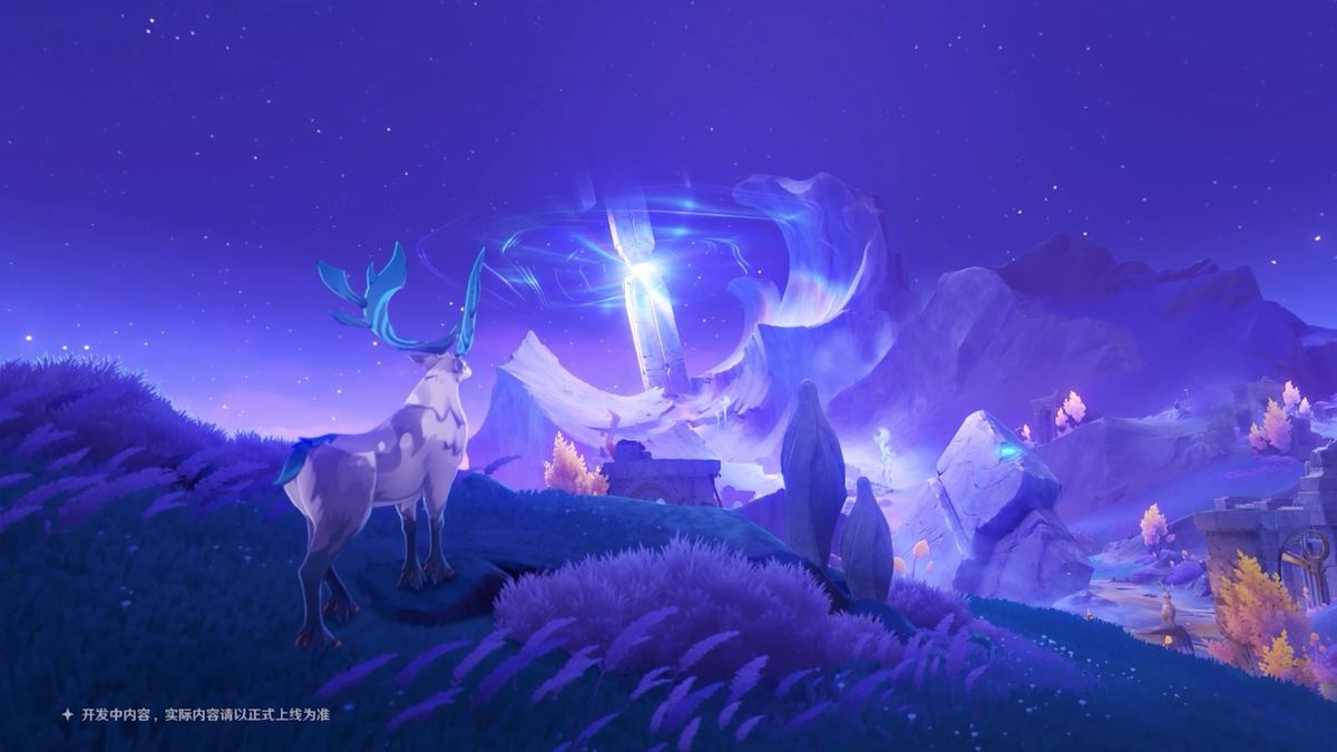 挪德卡莱场景概念图曝光，冰雪覆盖的古老遗迹与浮空岛屿构成奇幻景观