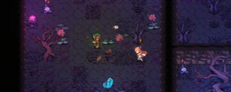 《地心归途》游戏中一套基础轨道运输站布局示意图，包含起点仓库、轨道线和终点箱子