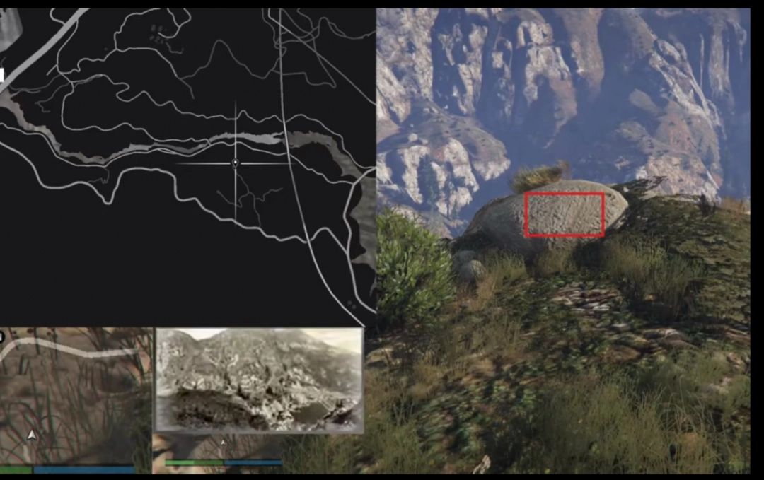 游戏内邮件界面截图，显示一封带有宝藏地图的神秘信件