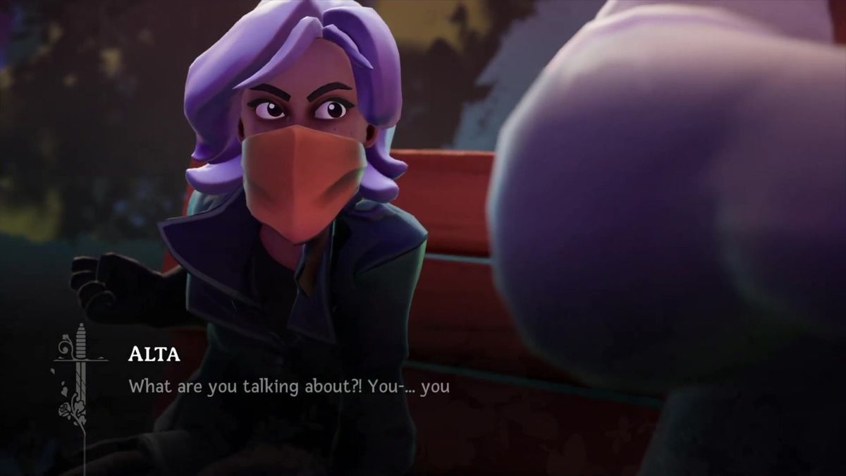 店内墙上挂着旧拳击手套与新茶具并置，象征角色身份的转变冲突