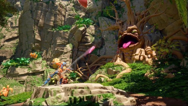 玩家在自定义家园中布置外星植物与收集的生物，场景温馨且富有科幻感