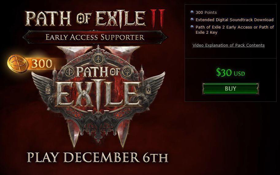 《流放之路2》独立启动器界面截图，展示登录窗口与预载进度条，界面延续系列经典的暗黑哥特风格设计