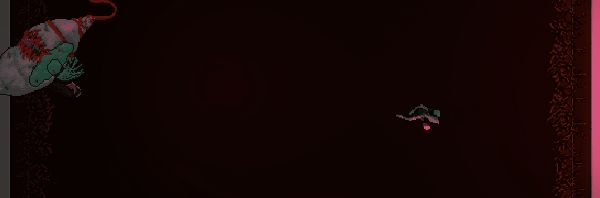 动态战斗演示，主角在空中翻转躲避弹幕，同时发动时间扭曲技能反击敌人