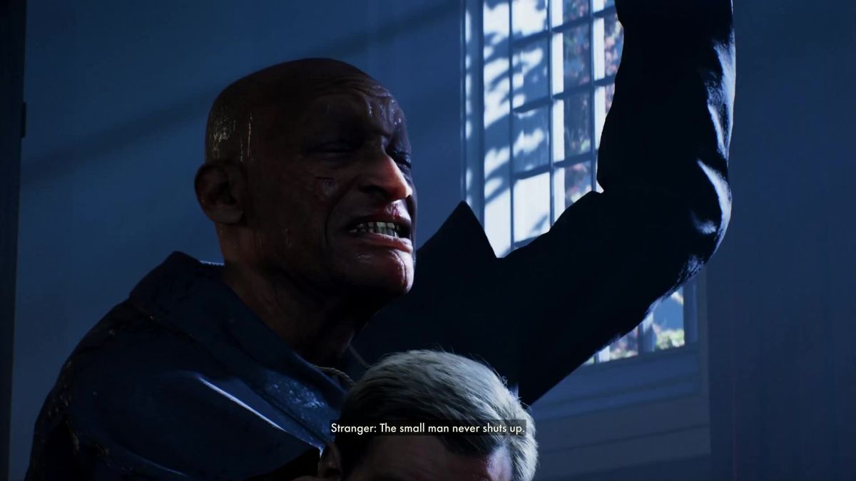 古老图书馆内部，高耸书架林立，阳光透过彩窗洒落