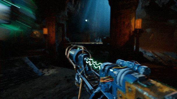 BOSS战实录，巨大章鱼状生物从天花板坠落，释放毒雾，玩家团队边躲避边集火输出