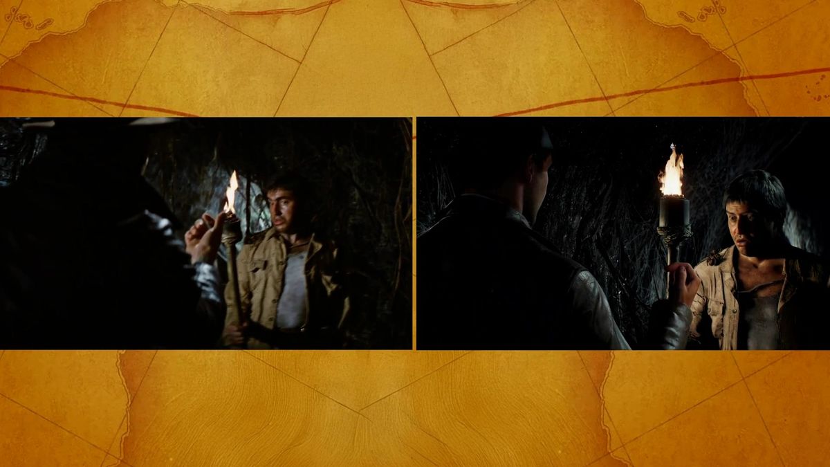 琼斯落地后迅速起身的动作帧数与电影匹配