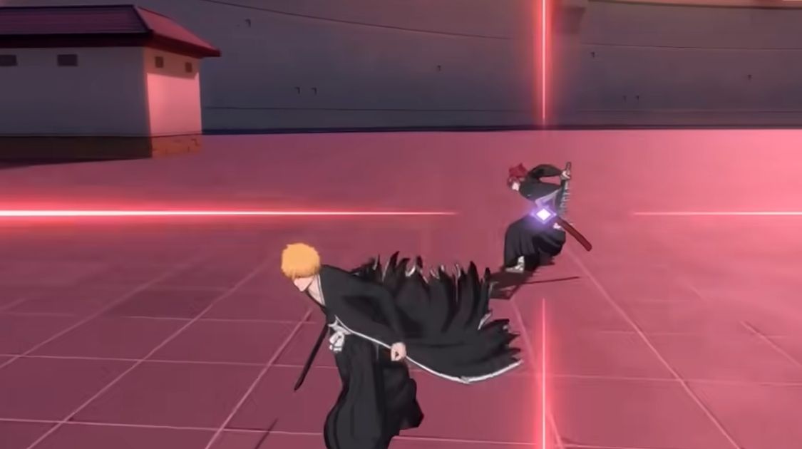 阿散井恋次释放始解技能，红色灵压席卷战场，刀刃划出长距离斩击