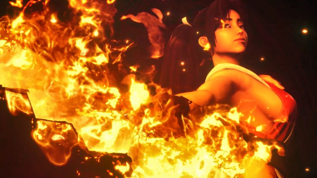 舞使用风刃技能远程打击对手，空气中留下明显的气流轨迹