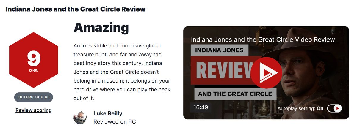 《夺宝奇兵：古老之圈》游戏封面展示印第安纳·琼斯持鞭跃入神秘遗迹的场景，氛围神秘而紧张