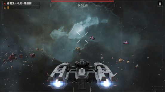 无尽的拉格朗日活动界面截图，展示答题与射击挑战双活动入口布局