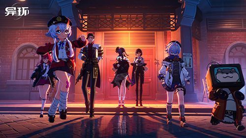 虚拟房产广告风格画面，展示一套现代化高层公寓，窗外是璀璨城市夜景，标注‘莱昂置业’品牌与‘全景视野’卖点’