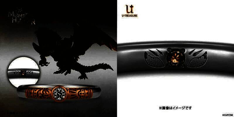 冰呪龙主题戒指，深蓝宝石与冰晶纹理设计，冷艳高贵