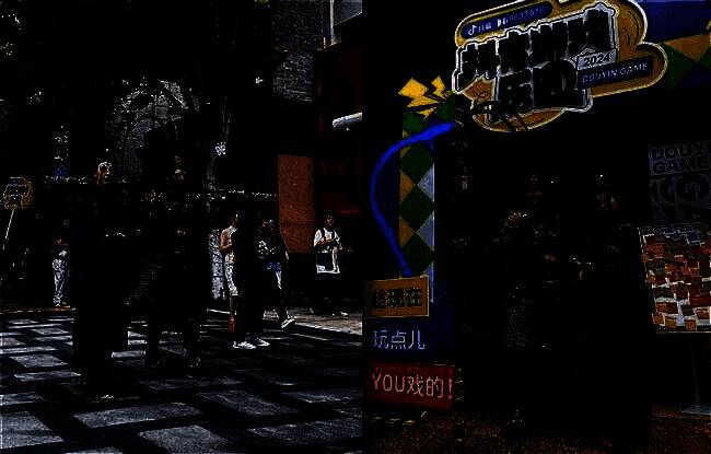 《王者荣耀》互动区，玩家正在参与残局挑战游戏