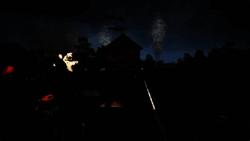 中世纪风格的城镇建设界面，显示资源采集与建筑升级进度