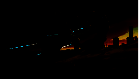 SP追猎者角色立绘，身穿机械外骨骼，手持能量步枪，眼神锐利，背景为学院科技实验室