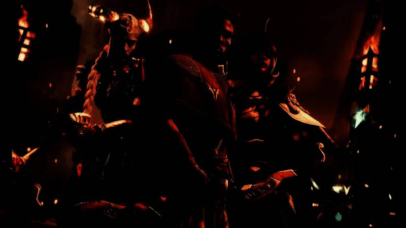 《龙腾世纪：影障守护者》角色创建器界面展示，玩家正在自定义角色外貌，界面包含丰富的面部细节与装备选项