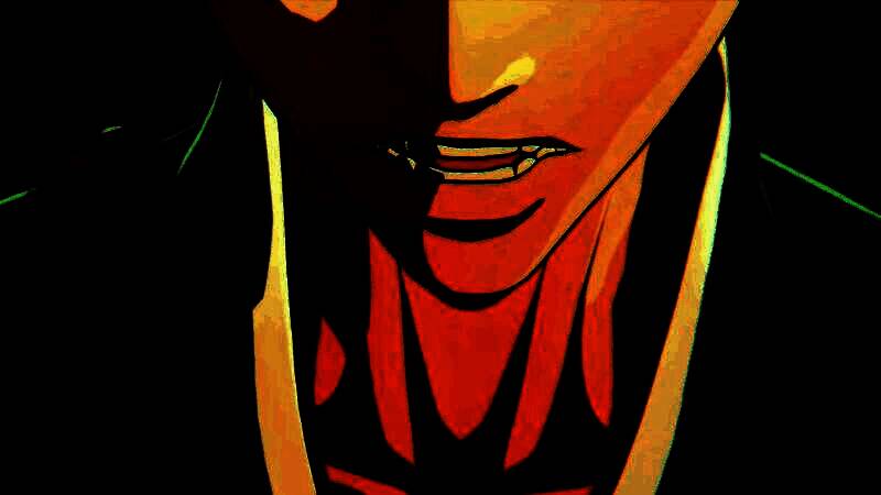 战场场景全景，破碎的尸魂界建筑与灵子光效交织，氛围紧张