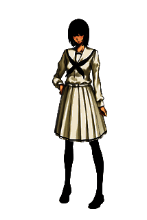 角色立绘：佐东步，短发干练，佩戴侦探帽，手持笔记本，充满干劲地望向前方