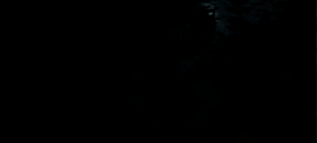 立体战场俯瞰图，不同海拔区域用颜色区分，部队在山坡上下对峙，滚石正从高处滚落