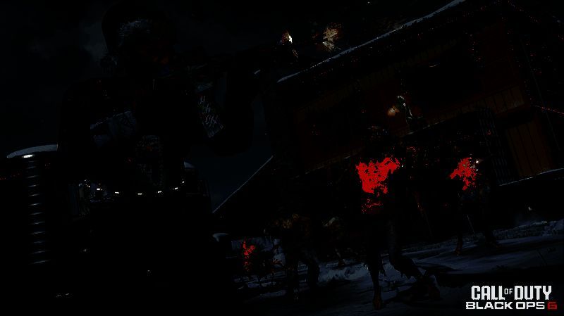 多人模式新地图‘Hacienda’鸟瞰图，庭院开阔，掩体分布密集，适合中近距离交火