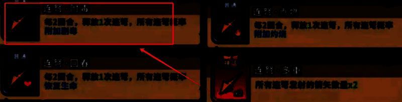 火毒流派技能组合示意图，火攻与毒伤图标相连，强调叠加机制