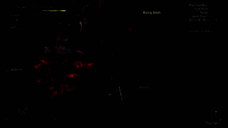 《怪物猎人：荒野》中猎人成功倒地怪物后准备发动终结技，画面充满张力与沉浸感