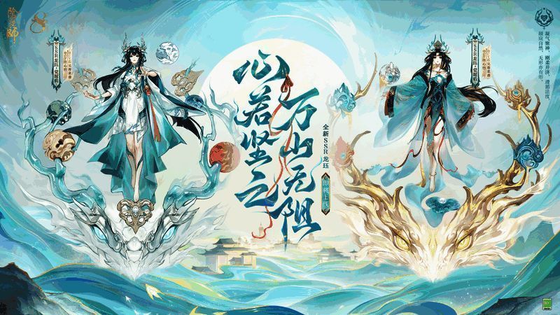 云华城街景，古风建筑林立，行人穿梭，远处有说书人站在摊前讲述传说