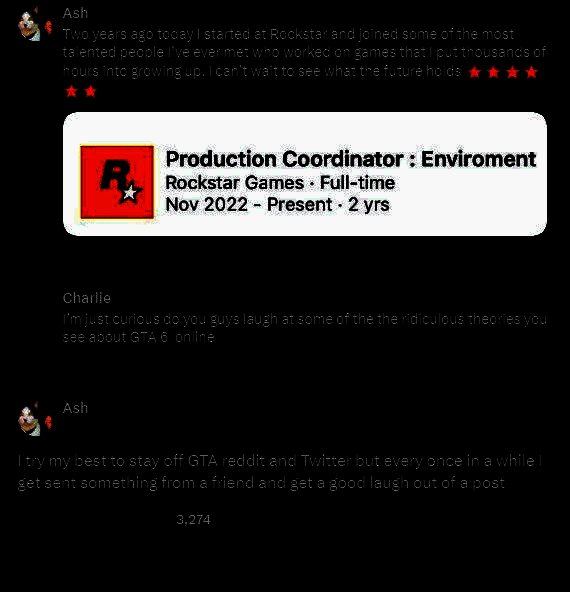 《GTA6》预告片封面艺术图，画面中三只鸟飞过热带城市上空，背景色彩鲜艳，充满佛罗里达风情