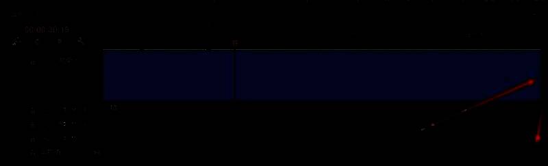 滑块下拉后关键帧按钮显现