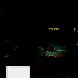 将创建好的彩色字幕拖动到序列面板视频轨道的操作示意