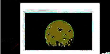 最终效果展示：视频背景已成功更换为用户选定的蓝色调