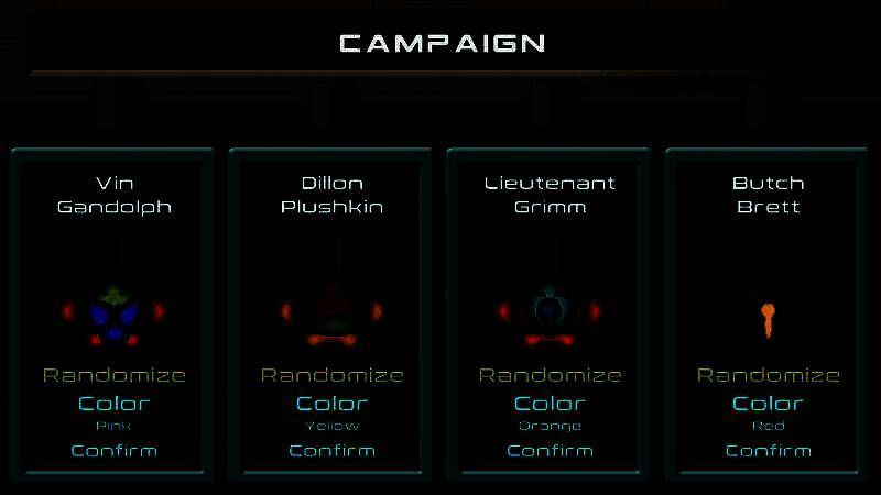 玩家角色在废弃飞船内部探索，手持手电筒照亮布满血迹的走廊