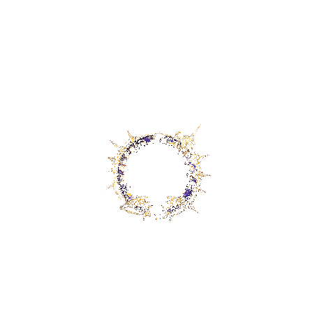 天照大招全屏特效GIF，万丈金光洒落，敌人被光之锁链束缚