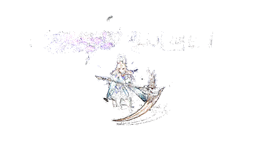 技能释放动画，月光凝聚成符文阵，兔子幻影环绕