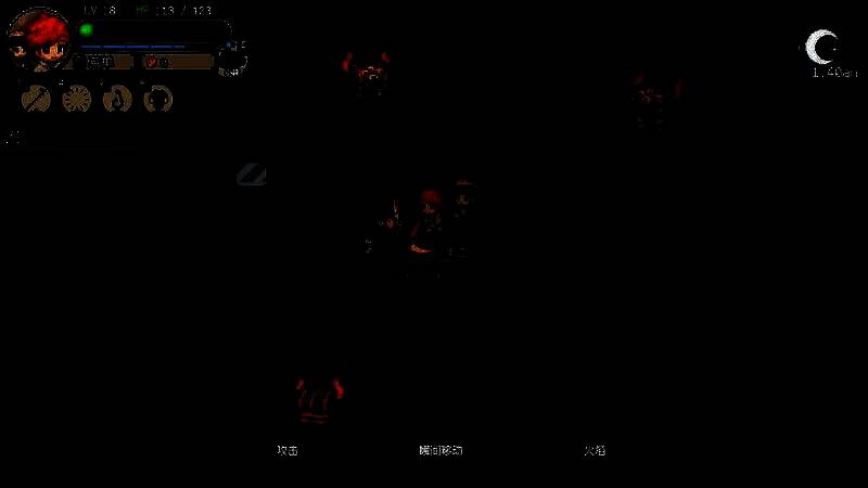 地下城内部场景，角色手持火把穿越布满陷阱的古老通道，墙壁刻有神秘符文