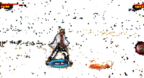 忍战艾使用常规连招完整击溃对手的实战动画