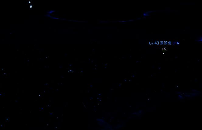 沙滩浅水中漂浮着大量黄色发光水母，玩家正准备投掷捕捉球