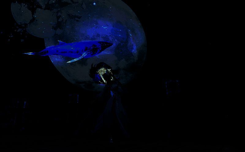 风雪角色形象，冷峻龙巫造型，眼神坚定，立于战场中央