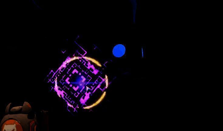 石中之剑从石台中缓缓升起，周围电光闪烁，场景充满仪式感