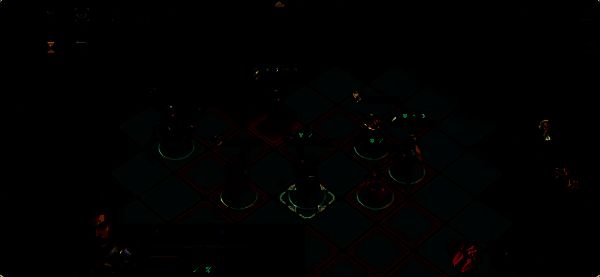 《新三国志曹操传》张绣之影阵容站位图，展示周仓与乐进协同保护输出位的布局