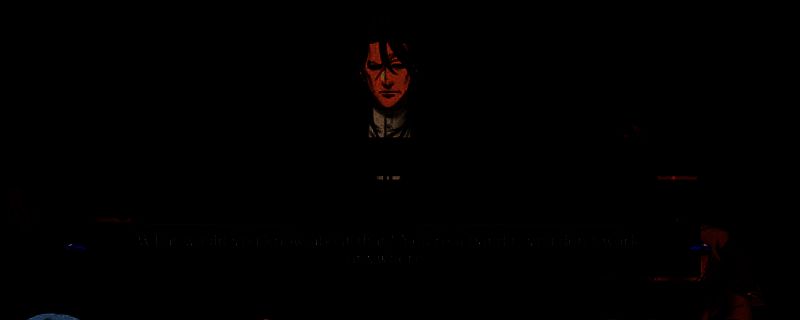 《Demonheart：The Cursed Trial》游戏主视觉图，展示主角与神秘男性角色在月下对视的浪漫场景，背景充满哥特式建筑与暗红色调氛围