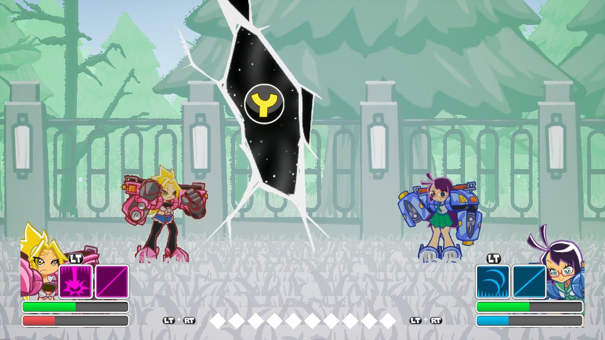 梦境关卡场景俯视图，色彩斑斓的建筑群悬浮于虚空中，路径由发光线条连接，远处有巨型眼睛状怪物缓缓移动