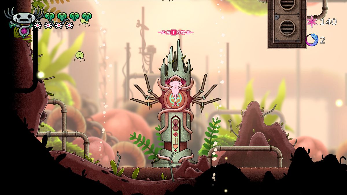 游戏中角色在水下施展法术的场景，周围漂浮着发光符文，背景为沉没的古老遗迹与扭曲的几何结构