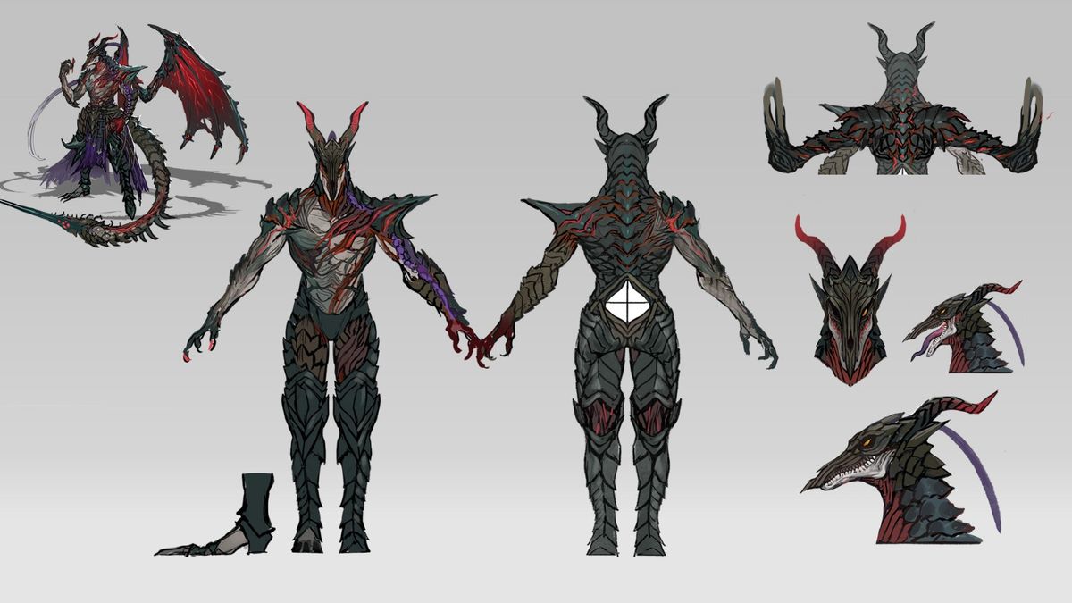 角色团队在风暴中前行，画面充满史诗感