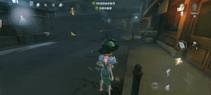 ‘使徒’释放猫技能追踪‘法罗女士’，后者使用香薰手杖制造假踪迹进行干扰