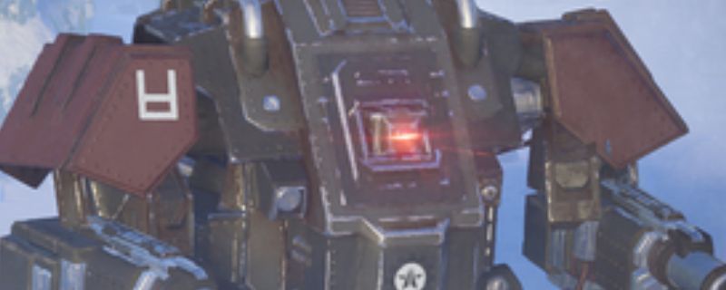 《绝地潜兵2》中机械巨人绿巨人在战场上行走的场景，全身泛绿光，机械感十足，气势逼人